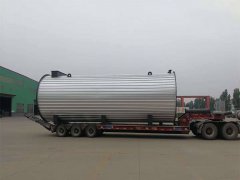 <b>一台卧式燃气导热油炉发往北京</b>